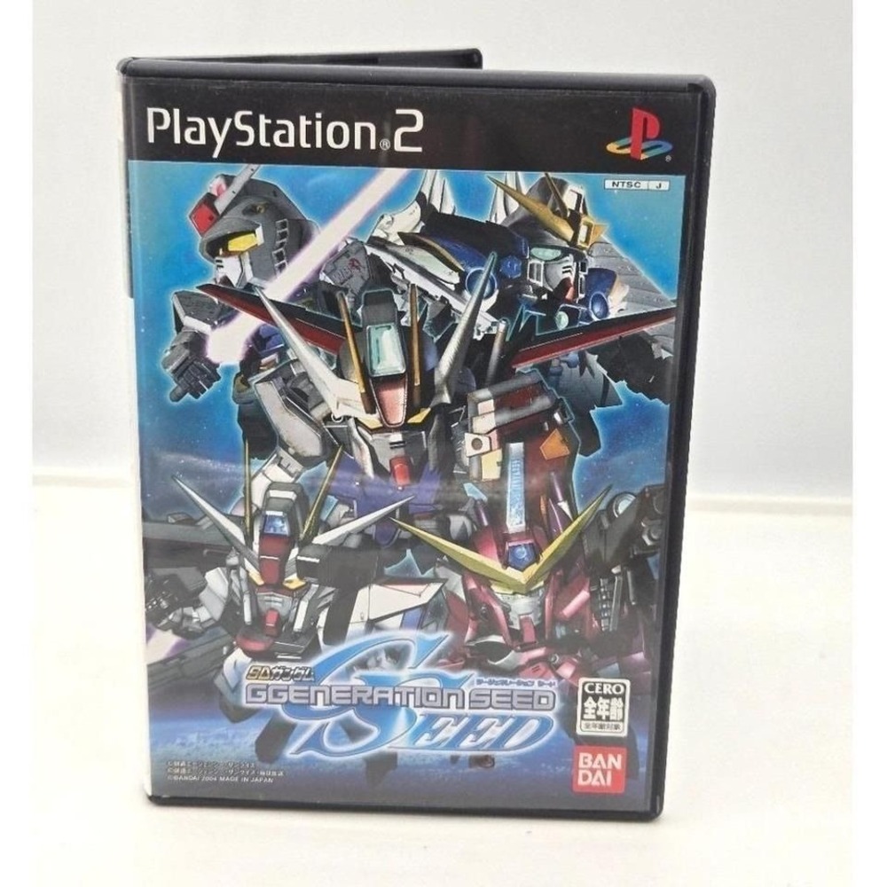 SD Gundam G Generation SEED - PS2 (Japan NTSC-J, Cero A)‎ CIB